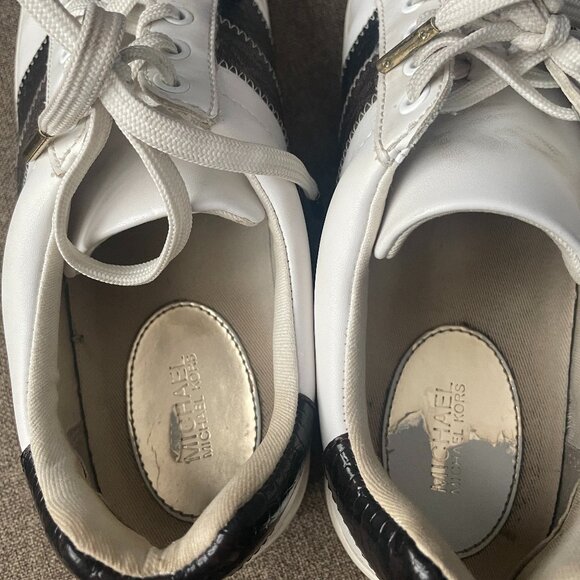 MICHAEL KORS Poppy Lace Up Leather size 8.5 - Picture 8 of 9